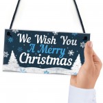 Christmas Signs For The Home Hanging Wall Door Plaque Xmas Signs