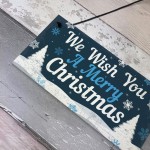 Christmas Signs For The Home Hanging Wall Door Plaque Xmas Signs