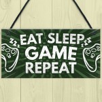 Gaming Gamer Gifts Boys Bedroom Man Cave Sign Gift For Him Men