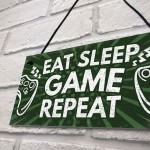 Gaming Gamer Gifts Boys Bedroom Man Cave Sign Gift For Him Men