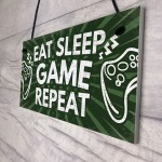 Gaming Gamer Gifts Boys Bedroom Man Cave Sign Gift For Him Men