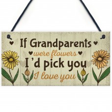 Cute Gift For Nan Grandad Sign Grandparent Plaque Keepsake Gift 