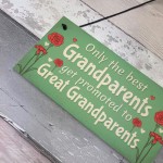 Great Grandparents Gift Sign Baby Announcement For Grandparents
