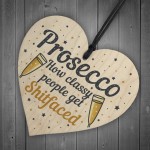 Funny Friendship Gifts For Best Friend Wooden Heart Alcohol Sign