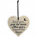 Heart Plaque Memorial Gift For Mum Dad Nan Grandad Grave Plaque