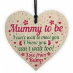Mummy To Be Gifts Card From Bump Heart Mum Christmas Presents