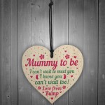 Mummy To Be Gifts Card From Bump Heart Mum Christmas Presents