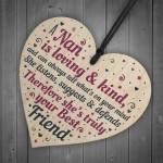 Gifts For Nan Birthday Christmas Heart Best Friend Gift Plaque