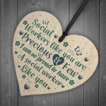 Social Worker Gift Wood Heart Thank You Gift For Friend Keepsake Social Worker Gift Wood Heart Thank You Gift For Friend Keepsake