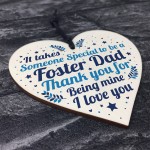 Christmas Gifts For Dad Thank You Wood Heart Foster Dad Gifts