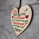 Christmas Tree Memorial Mum Nan Dad Grandad  Ornament Plaque