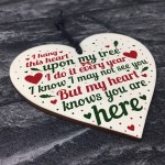 Christmas Tree Memorial Mum Nan Dad Grandad  Ornament Plaque