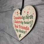 Cousin Keepsake Gift For Christmas Birthday Heart Friend Plaques