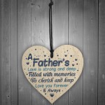 Dad Gifts From Daughter And Son Wood Heart Daddy Dad Present