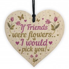 Best Friend Birthday Christmas Gifts For Women Wooden Heart