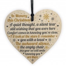 In Memory Christmas Memorial Decorations Tree Bauble Mum Dad Nan