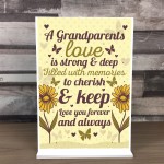 Grandparents Christmas Gifts Meaning Standing Plaque Grandma