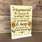 Grandparents Christmas Gifts Meaning Standing Plaque Grandma