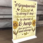 Grandparents Christmas Gifts Meaning Standing Plaque Grandma