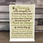Gifts For Nan Standing Plaque Grandparent Gift Keepsake