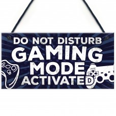 Gaming Do Not Disturb Bedroom Door Sign Birthday Christmas Gift
