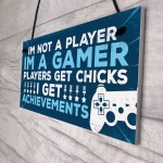 Novelty Gamer Gaming Bedroom Accessories Door Sign