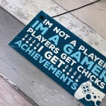 Novelty Gamer Gaming Bedroom Accessories Door Sign