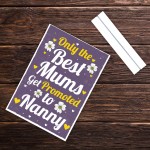 Baby Gifts for Mum Nanny Nan Grandma Plaque Sign For Birthday 