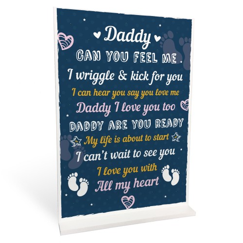 Daddy To Be Gifts From Bump Daughter Son Baby Newborn Gifts