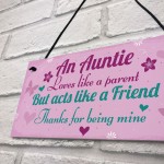 Thank You Gift For Auntie Birthday Christmas Auntie Ornament
