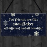 BEST FRIEND Ornament Christmas Gift Plaque Friendship Sign