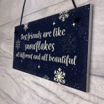 BEST FRIEND Ornament Christmas Gift Plaque Friendship Sign