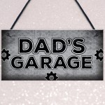 Dads Garage Man Cave Workshop Sign Dad Gifts For Christmas