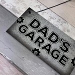 Dads Garage Man Cave Workshop Sign Dad Gifts For Christmas