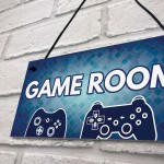 Games Room Bedroom Door Sign Gaming Man Cave Home Gifts