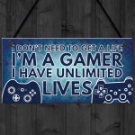 Gamer Gaming Bedroom Gifts Funny Novelty Christmas Birthday Gift