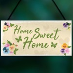 Home Sweet Home Sign Shabby Chic Housewarming New Home Gift