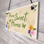Home Sweet Home Sign Shabby Chic Housewarming New Home Gift