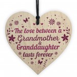 Grandmother And Granddaughter Gifts Nan Grandma Birthday Heart