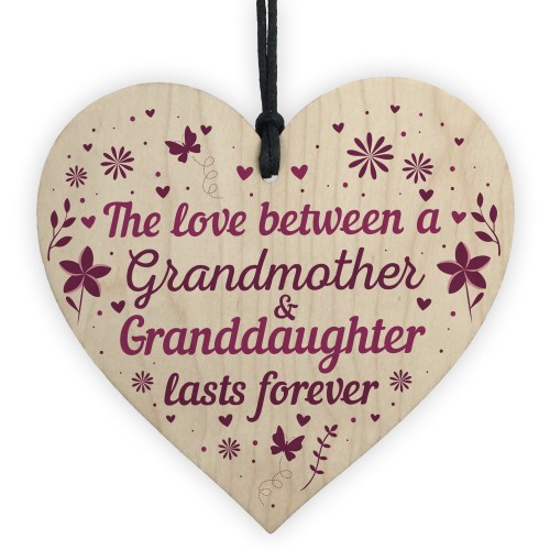 Grandmother And Granddaughter Gifts Nan Grandma Birthday Heart