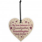 Grandmother And Granddaughter Gifts Nan Grandma Birthday Heart