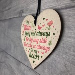 Nan Memorial Plaques Christmas Memorial Decoration Wooden Heart 