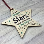 BEST FRIEND Birthday Christmas Keepsake Gift Wood Star Thank You