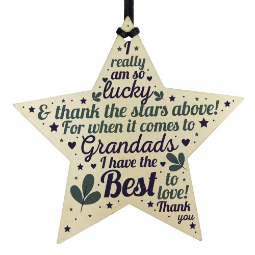 Best Grandad Gifts For Birthday Christmas Star Keepsake Gift