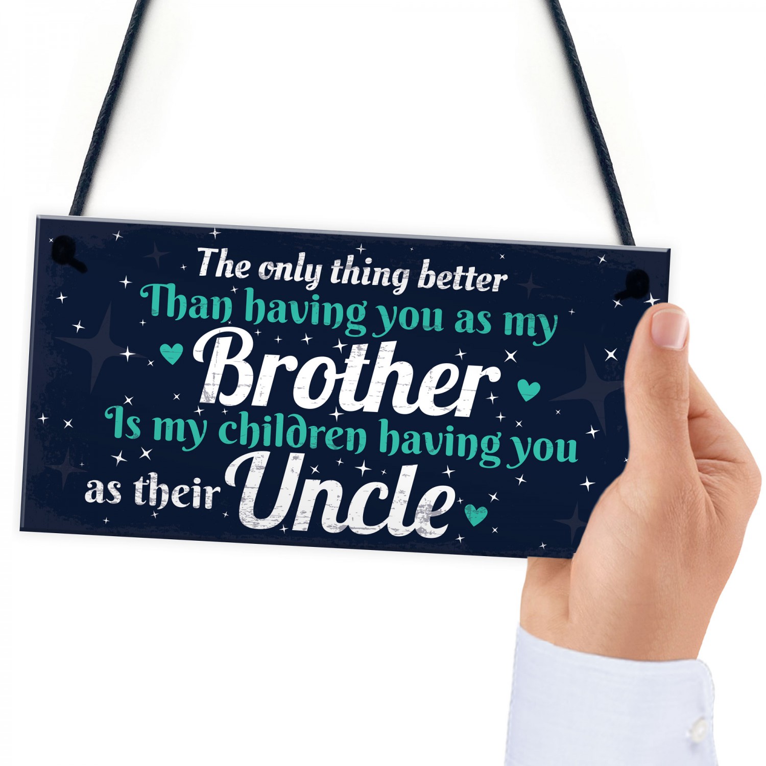 Thank You Novelty Gift For Uncle Plaque Gifts For Brother Birthday Christmas
