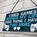 Birthday Christmas Gift For Dad Brother Son Plaque Gamer Bedroom