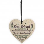 Friendship Gift Sign Cute Heart Plaque Poem Birthday Christmas