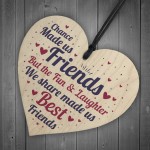 Chance Made Us Colleagues Heart Sign Friendship FRIEND Gifts