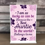 Christmas Birthday Gift For Grandad Grandparents Standing Plaque