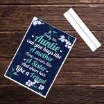 Auntie Friendship Gifts For Christmas Birthday Standing Plaque